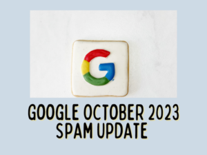 Google october 2023 spam update