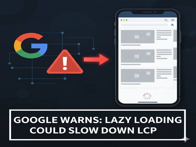 Lazy Loading Could Slow Down LCP