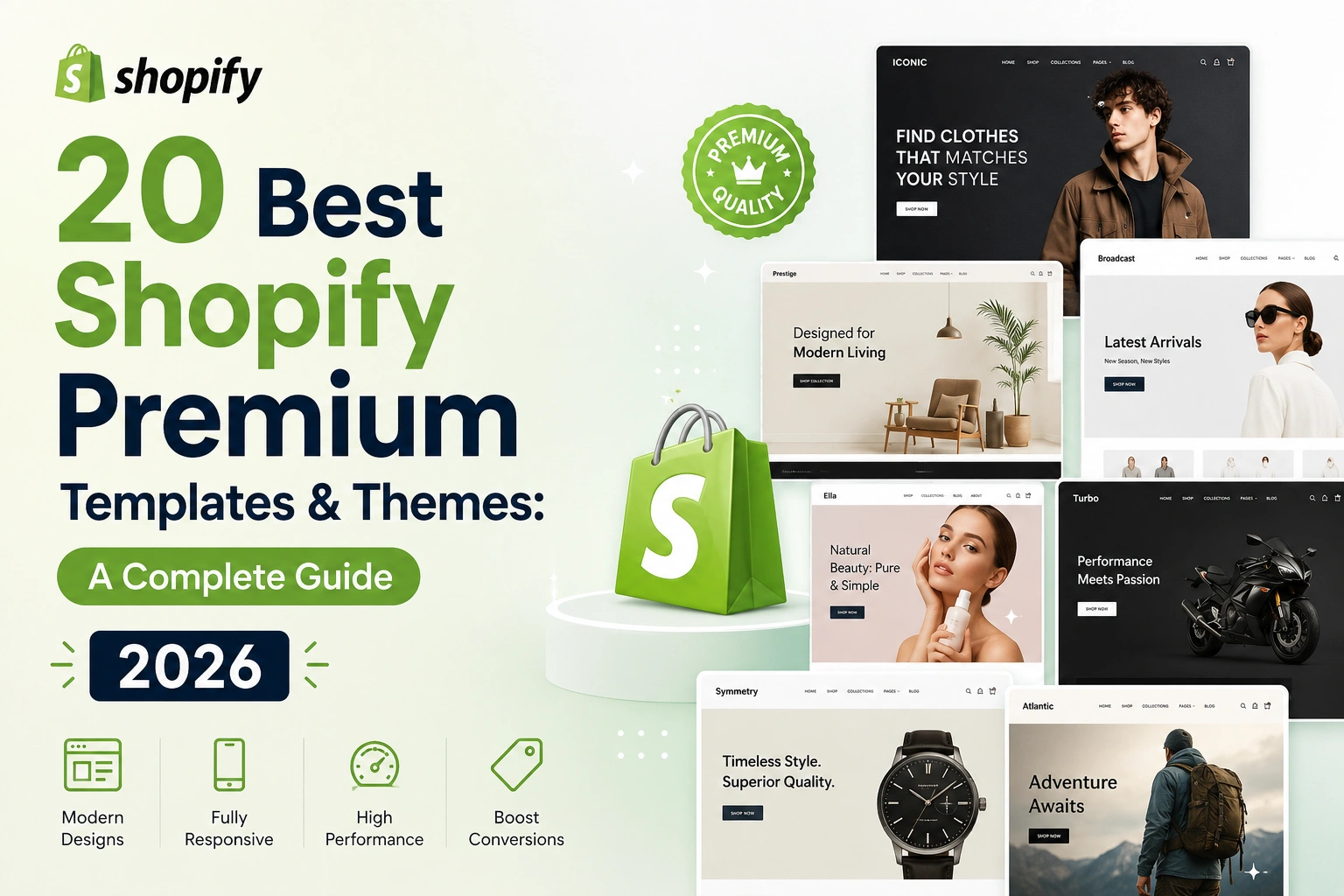 Best Shopify Premium Templates and Themes Guide 2026