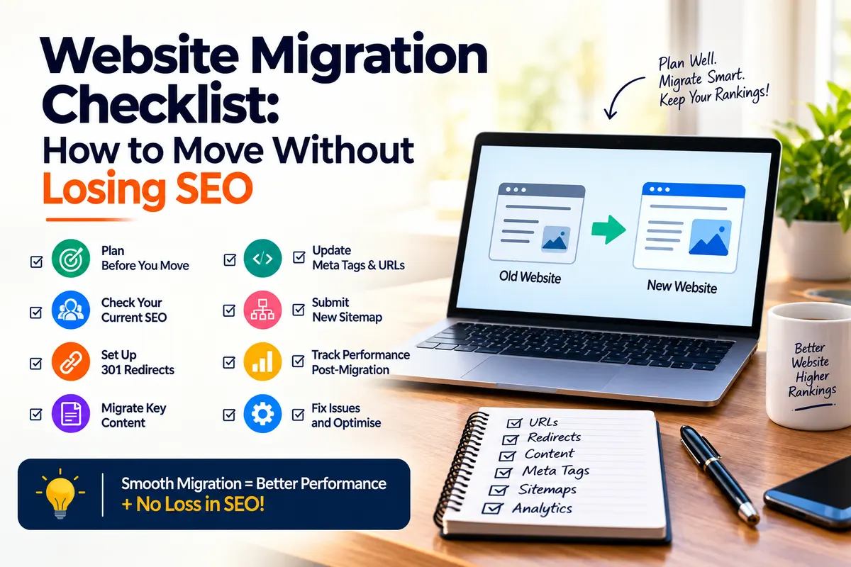 Website Migration Checklist: How to Move Without Losing SEO
