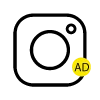 Instagram Ads Logo